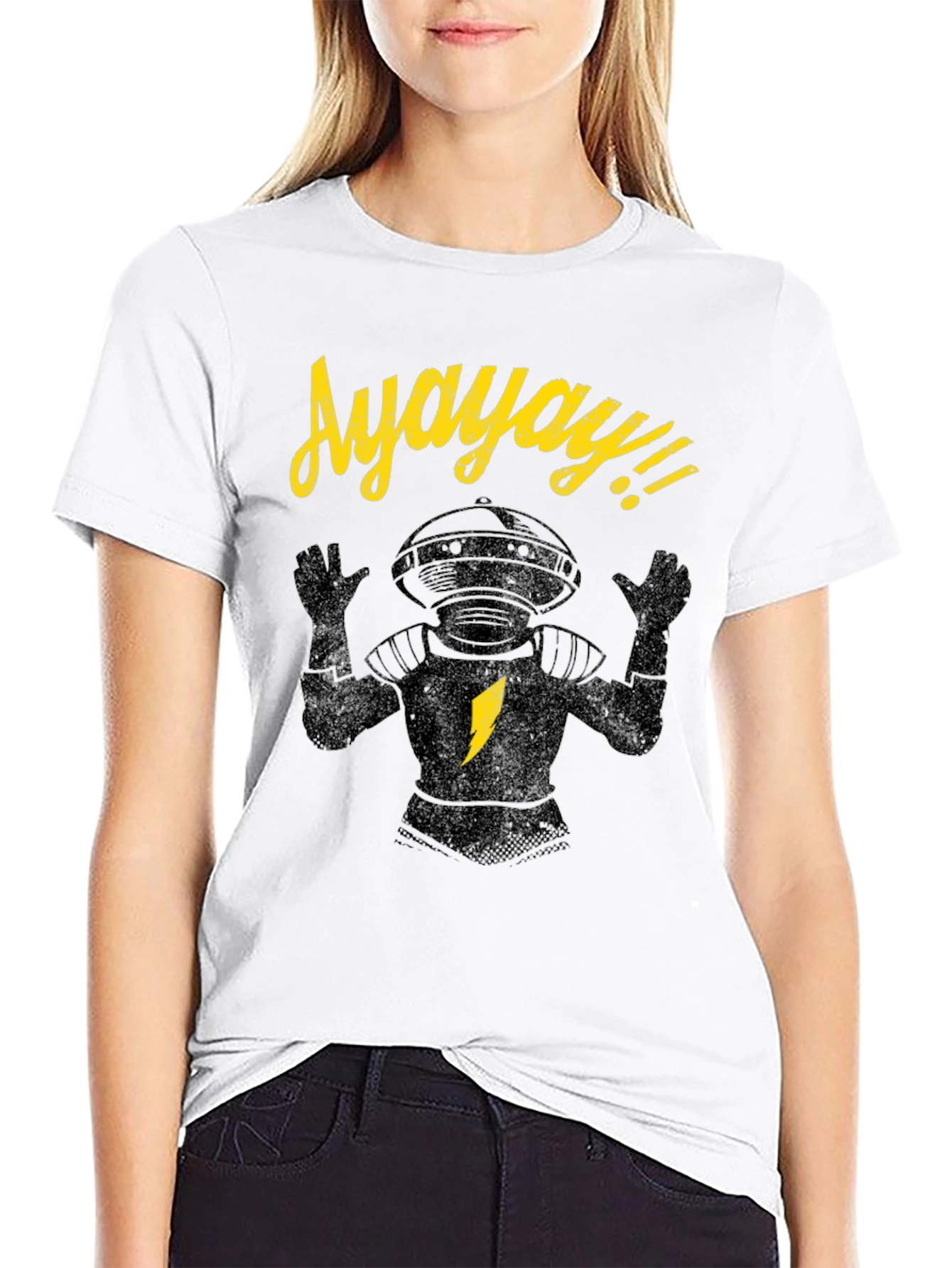 Camiseta Ayayay Robot Retro