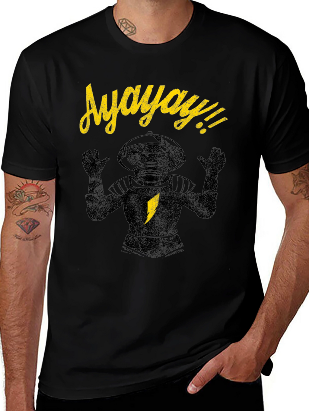 Camiseta Ayayay Robot Retro