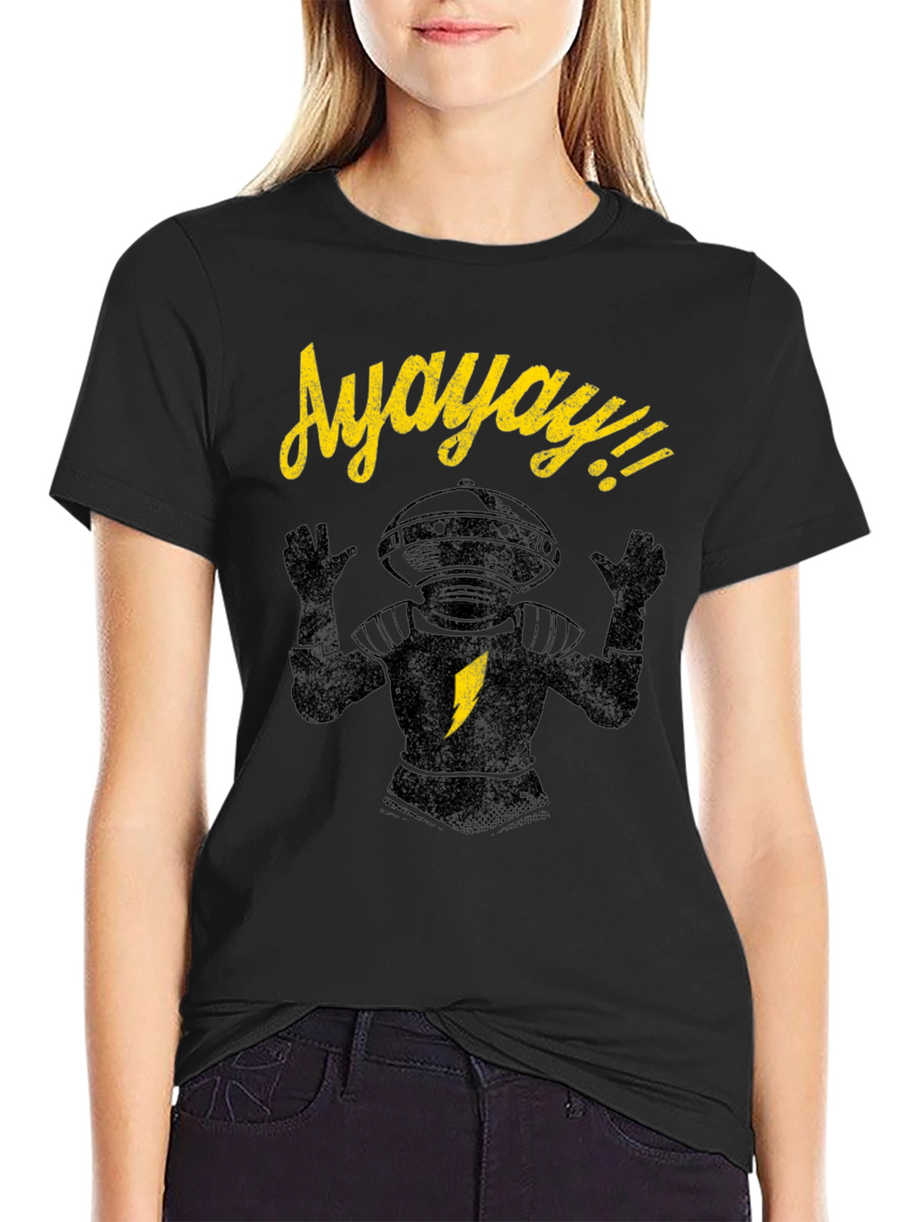 Camiseta Ayayay Robot Retro