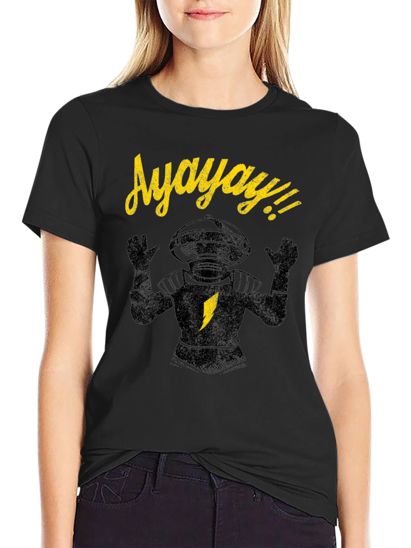 Camiseta Ayayay Robot Retro