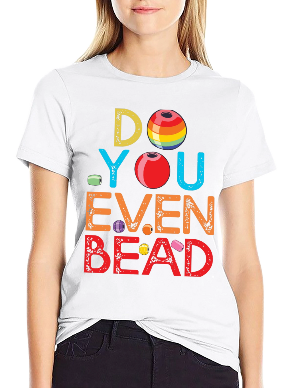 Camiseta Divertida: ¿Incluso Ensartas Cuentas?