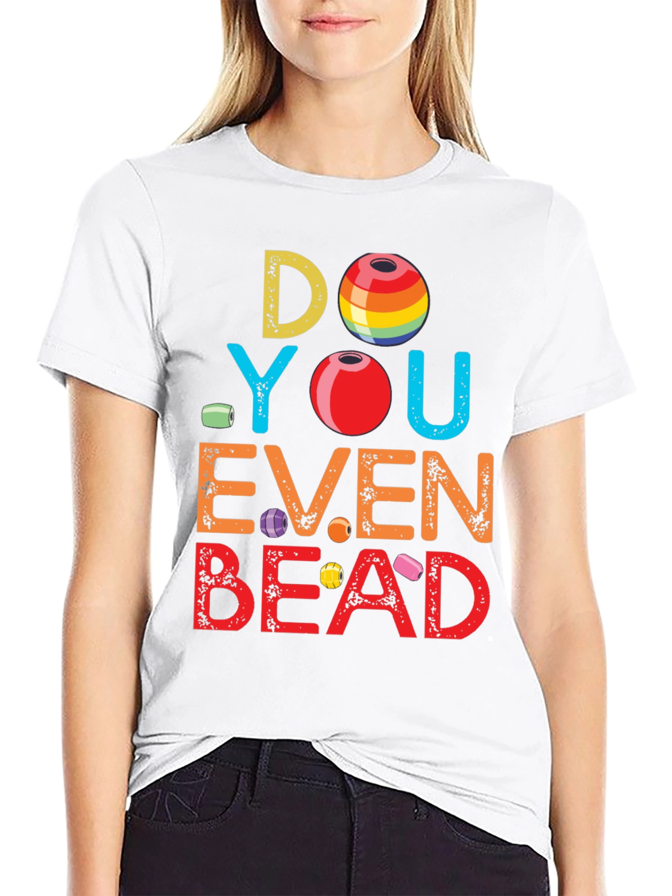Camiseta Divertida: ¿Incluso Ensartas Cuentas?
