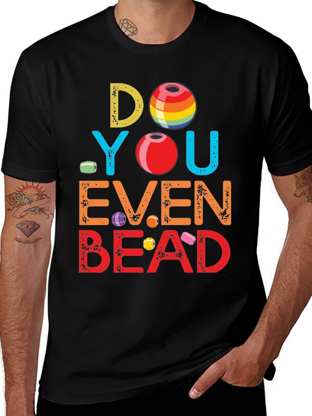 Camiseta Divertida: ¿Incluso Ensartas Cuentas?