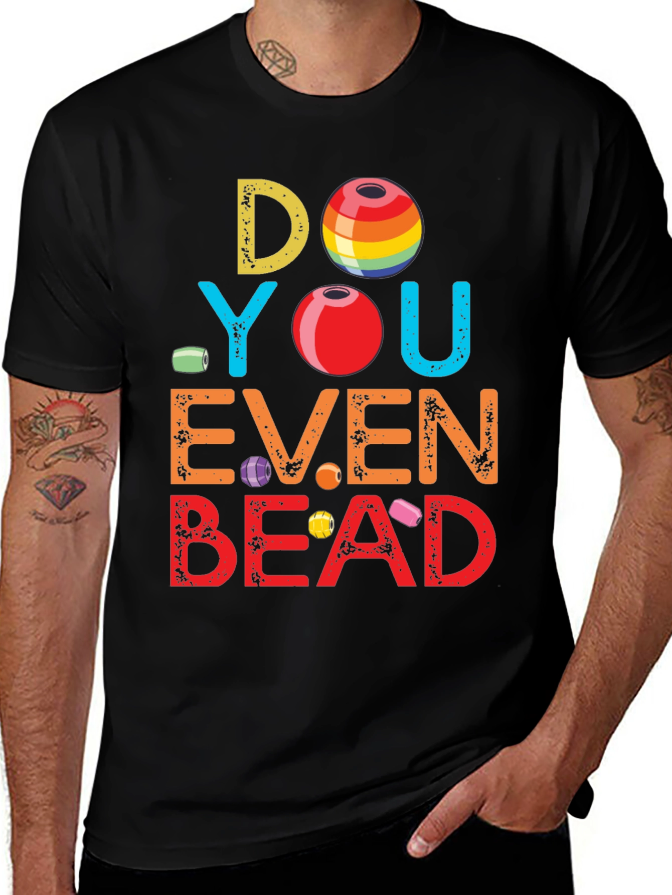 Camiseta Divertida: ¿Incluso Ensartas Cuentas?