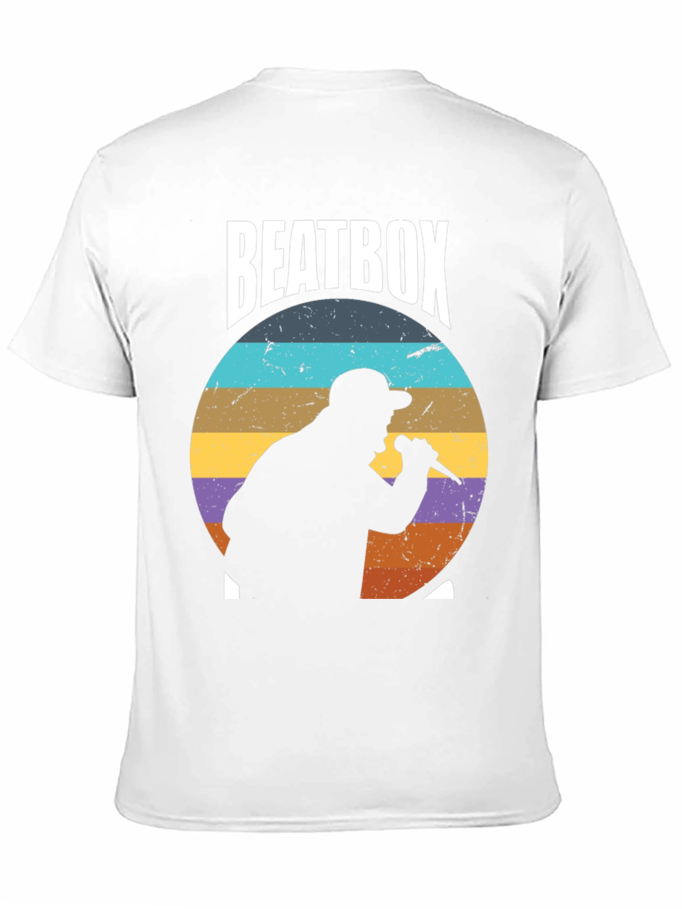 Camiseta Beatbox Retro Vintage para Hombre