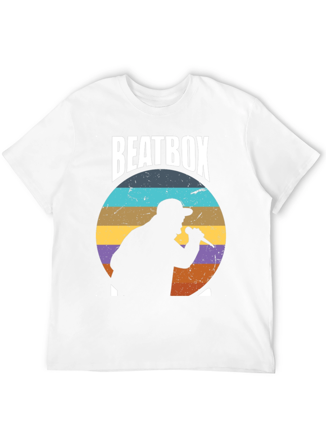 Camiseta Beatbox Retro Vintage para Hombre