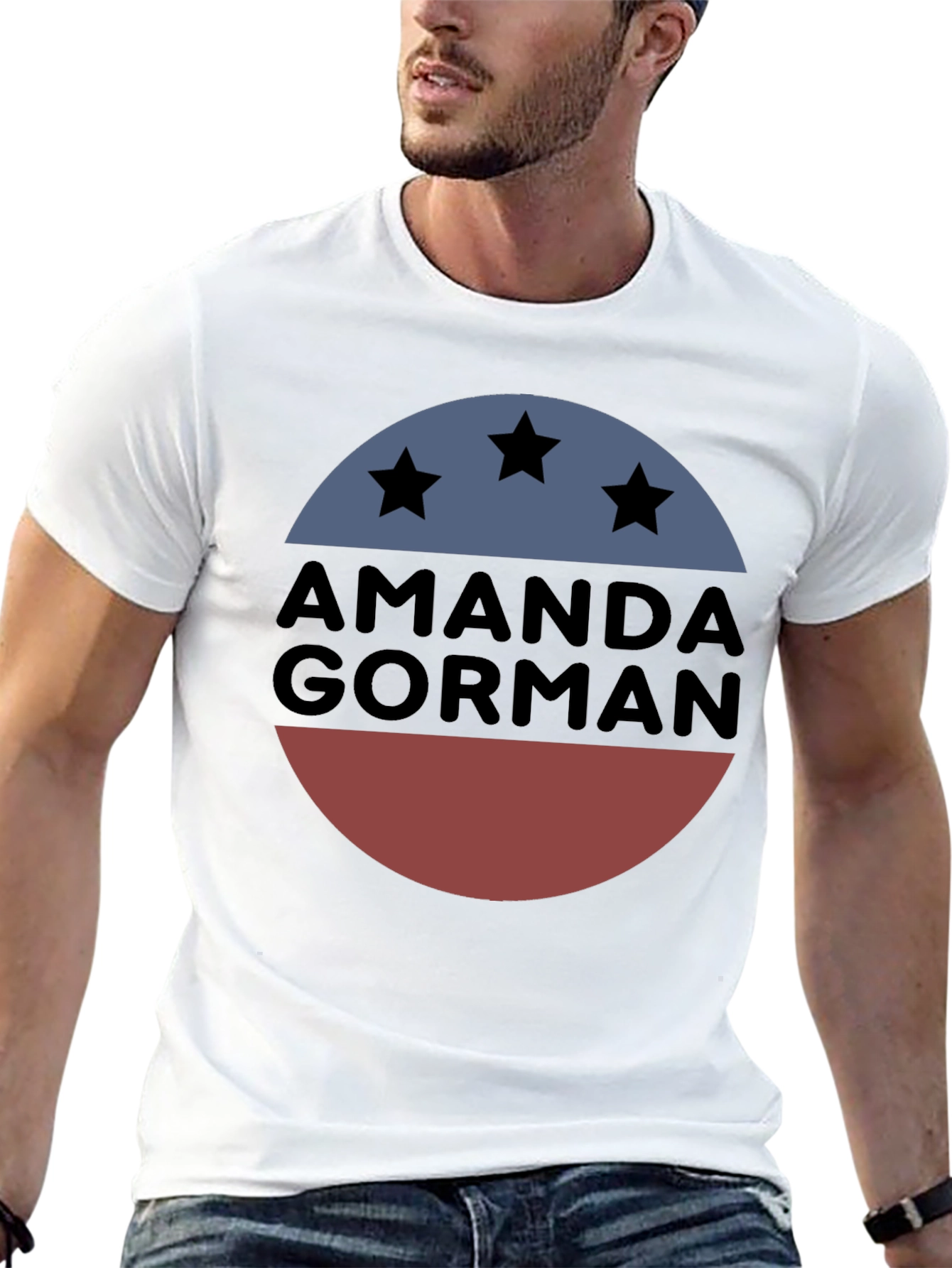 Camiseta Amanda Gorman - Diseño Patriótico