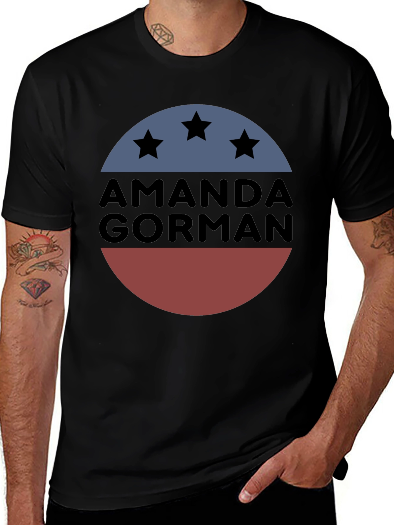 Camiseta Amanda Gorman - Diseño Patriótico