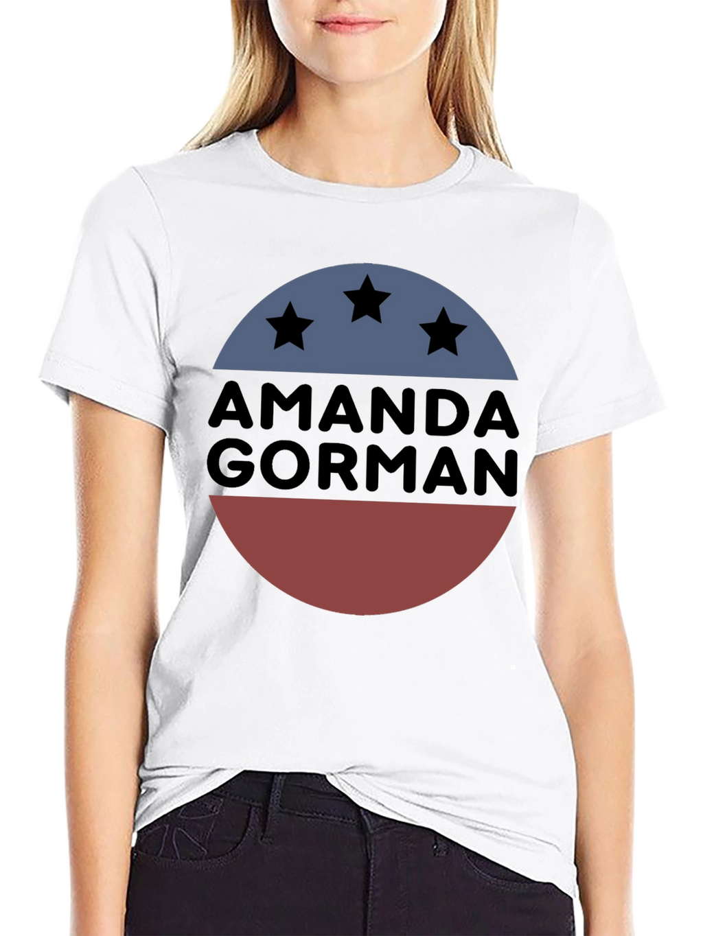 Camiseta Amanda Gorman - Diseño Patriótico