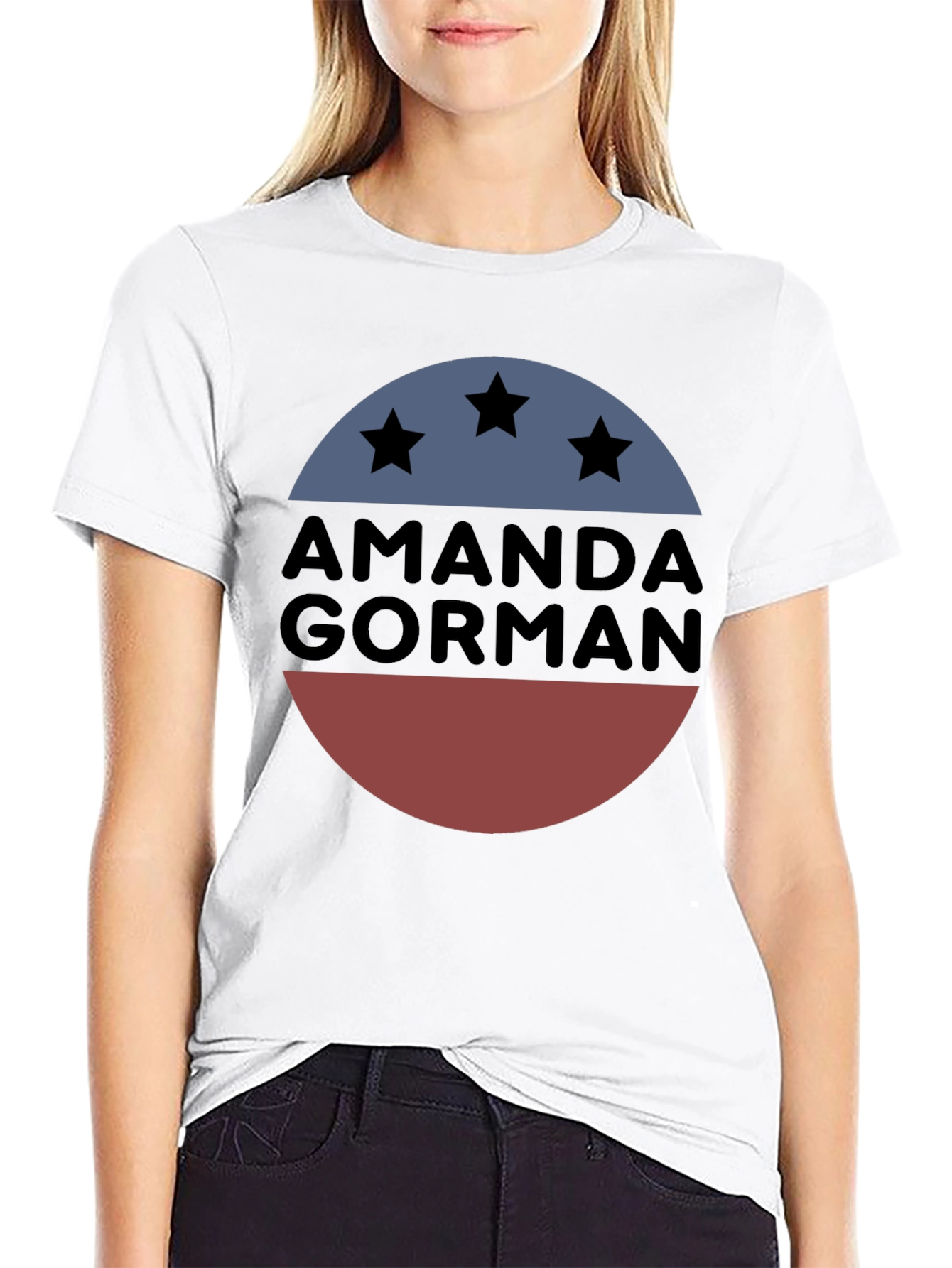 Camiseta Amanda Gorman - Diseño Patriótico