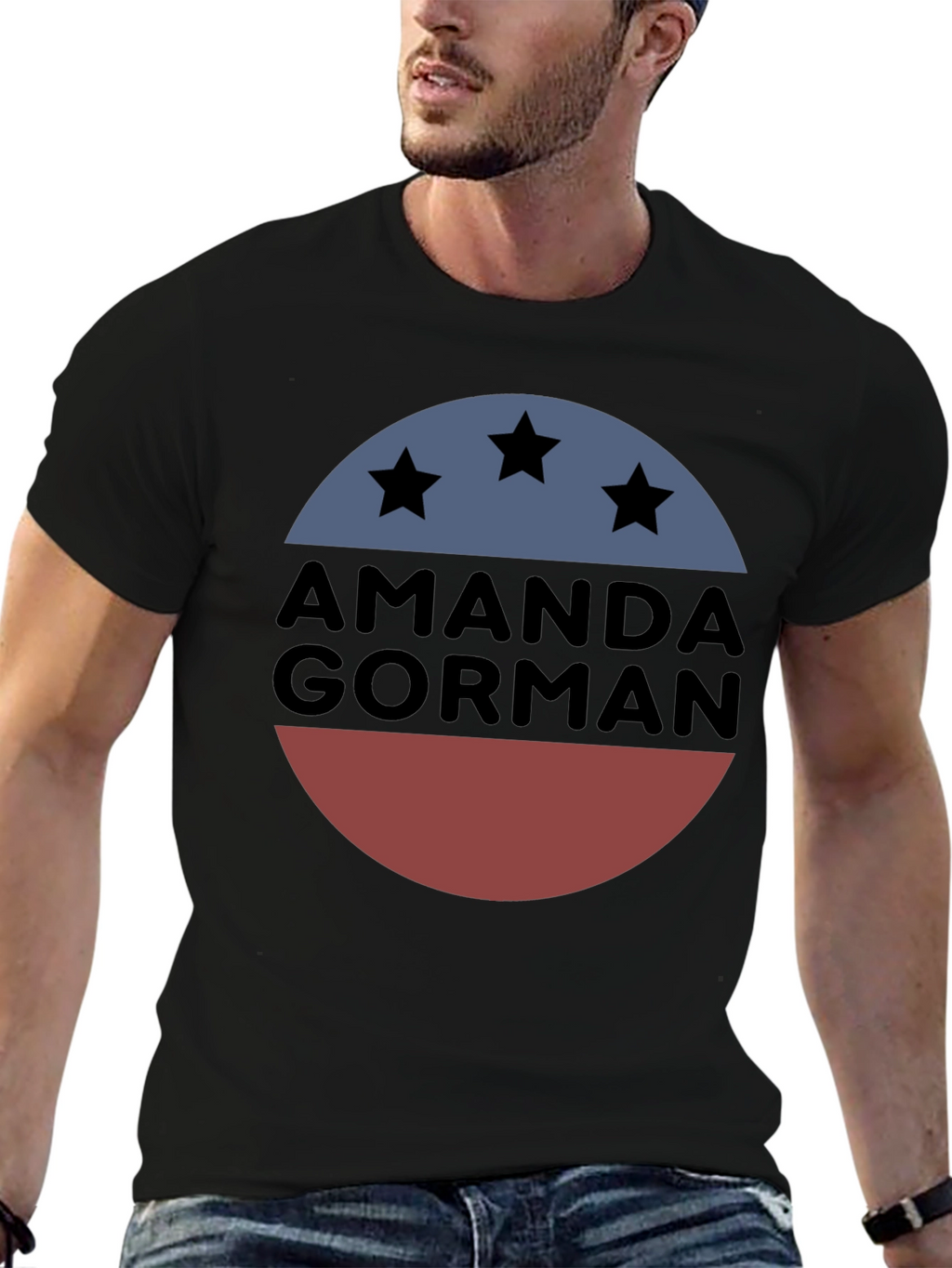 Camiseta Amanda Gorman - Diseño Patriótico