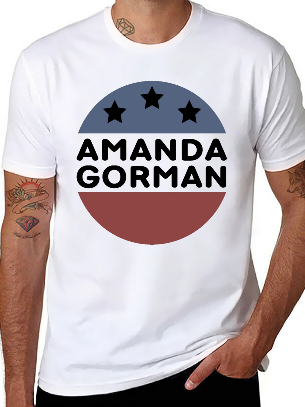 Camiseta Amanda Gorman - Diseño Patriótico