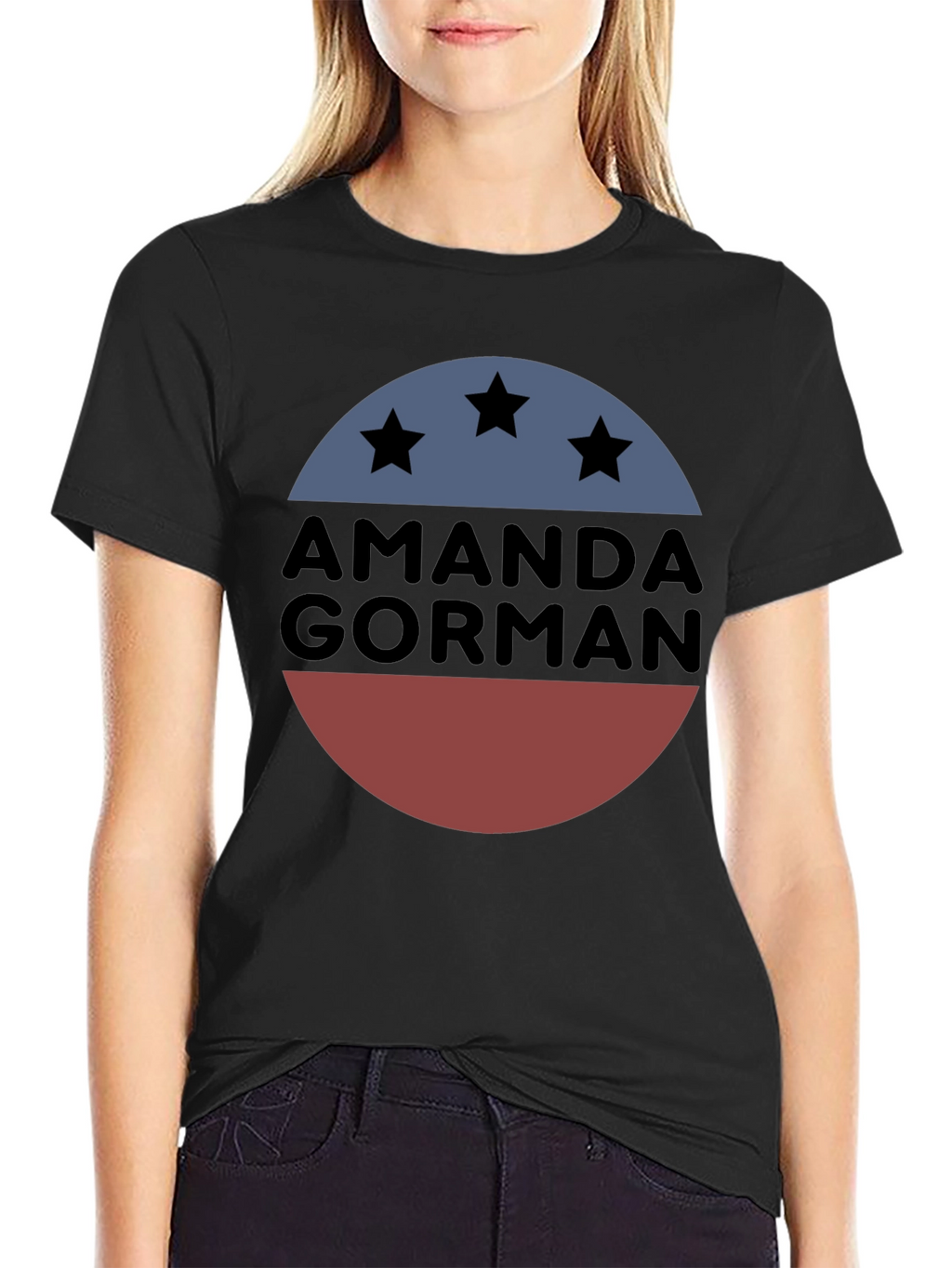 Camiseta Amanda Gorman - Diseño Patriótico