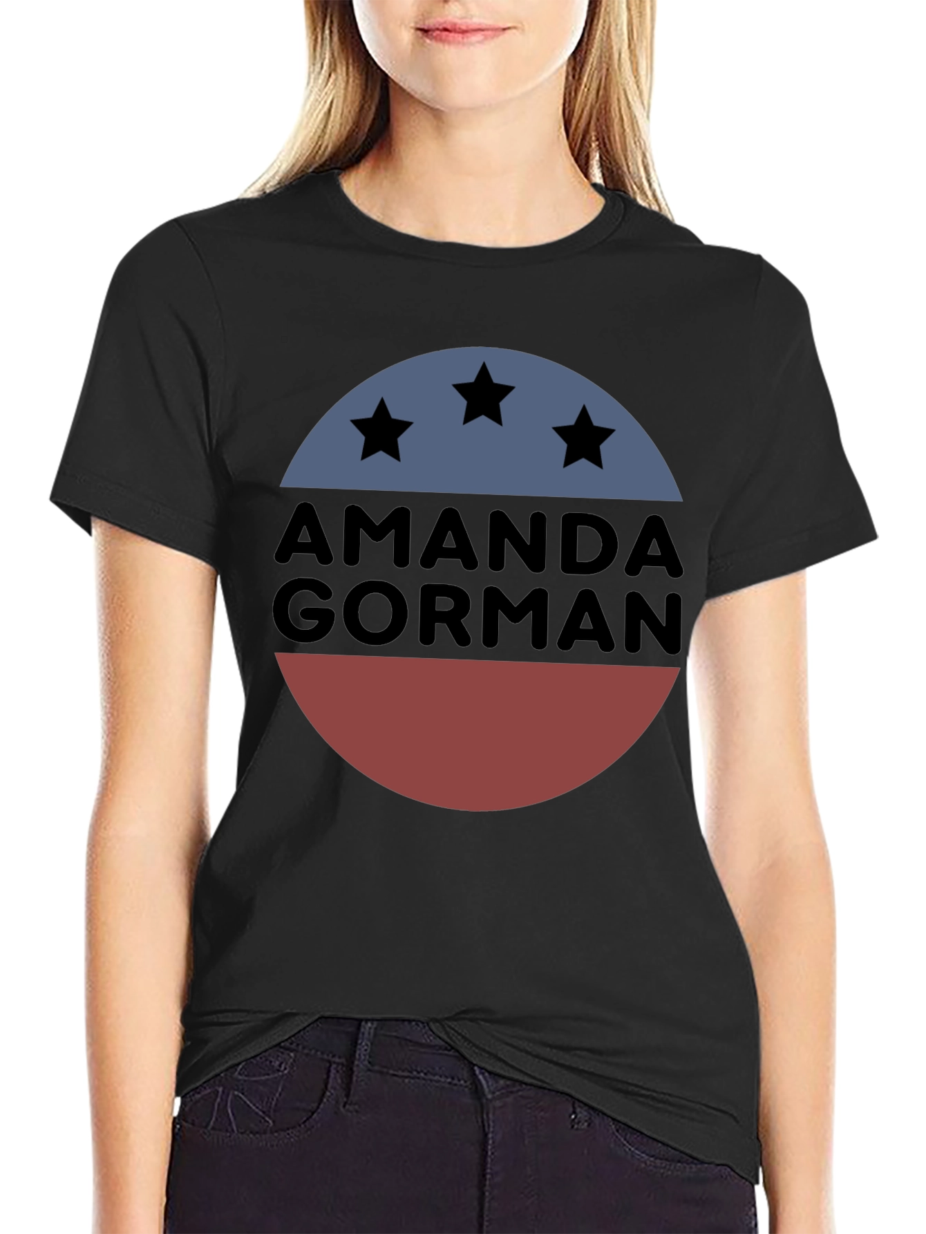 Camiseta Amanda Gorman - Diseño Patriótico