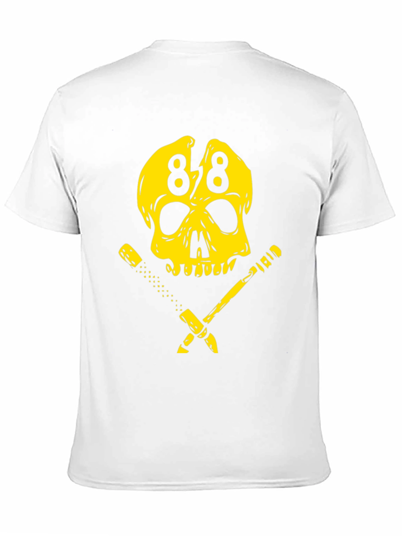 Camiseta Calavera 88 con Hachas Cruzadas - Estilo Único