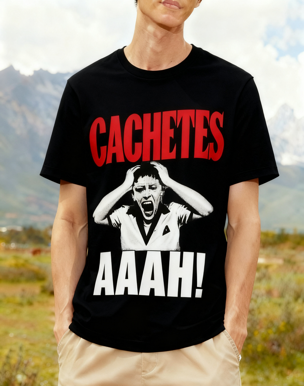 Cachetes AAAH! Estilo Desesperado