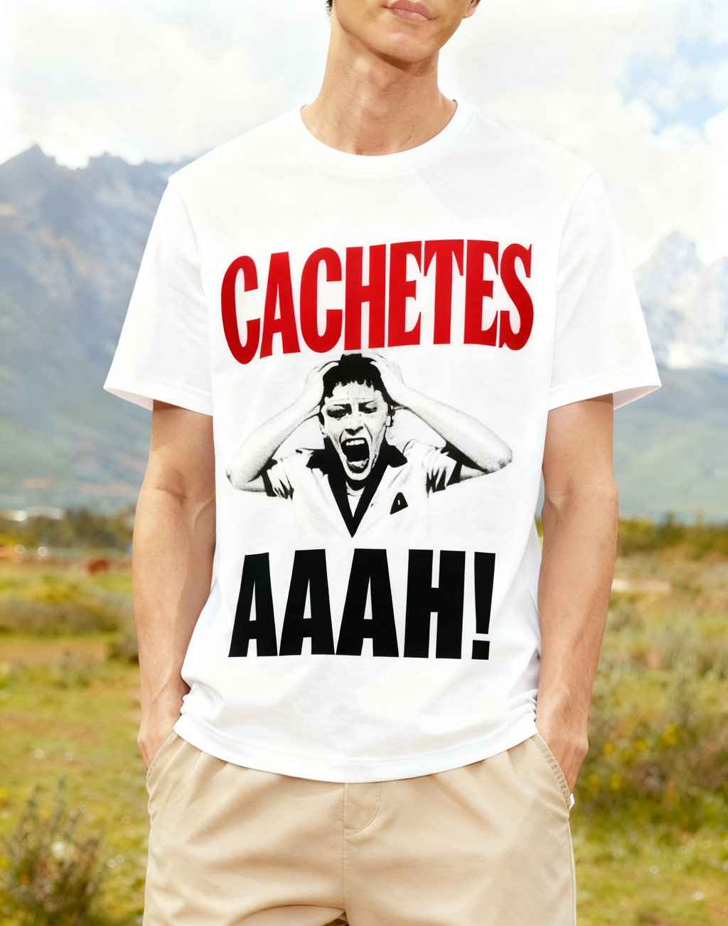 Cachetes AAAH! Estilo Desesperado