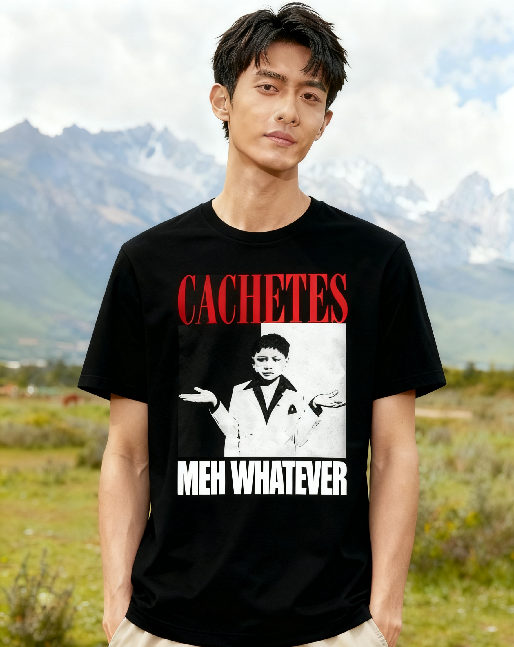 Cachetes Meh Whatever Estilo Indiferente