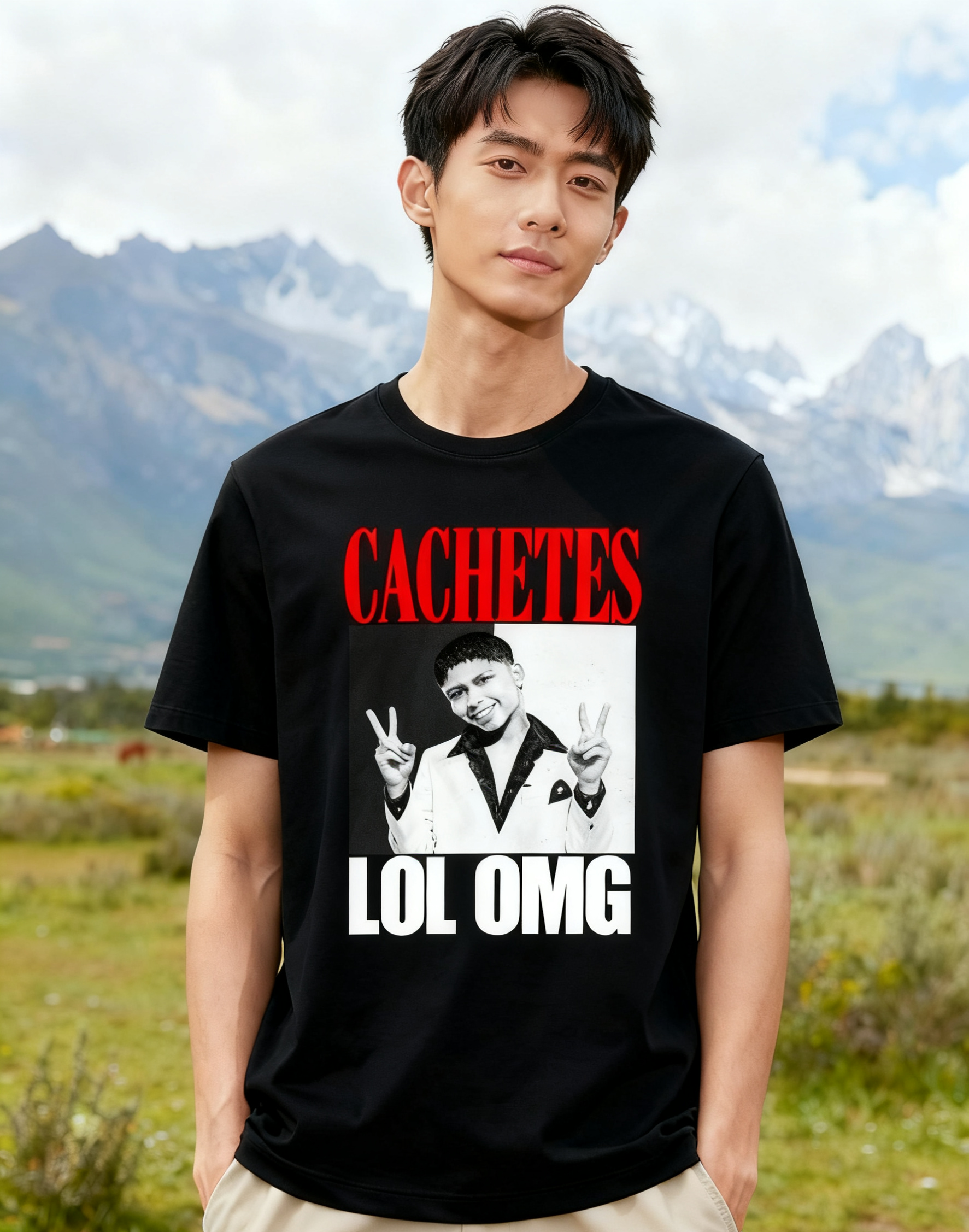 Cachetes LOL OMG Estilo Divertido