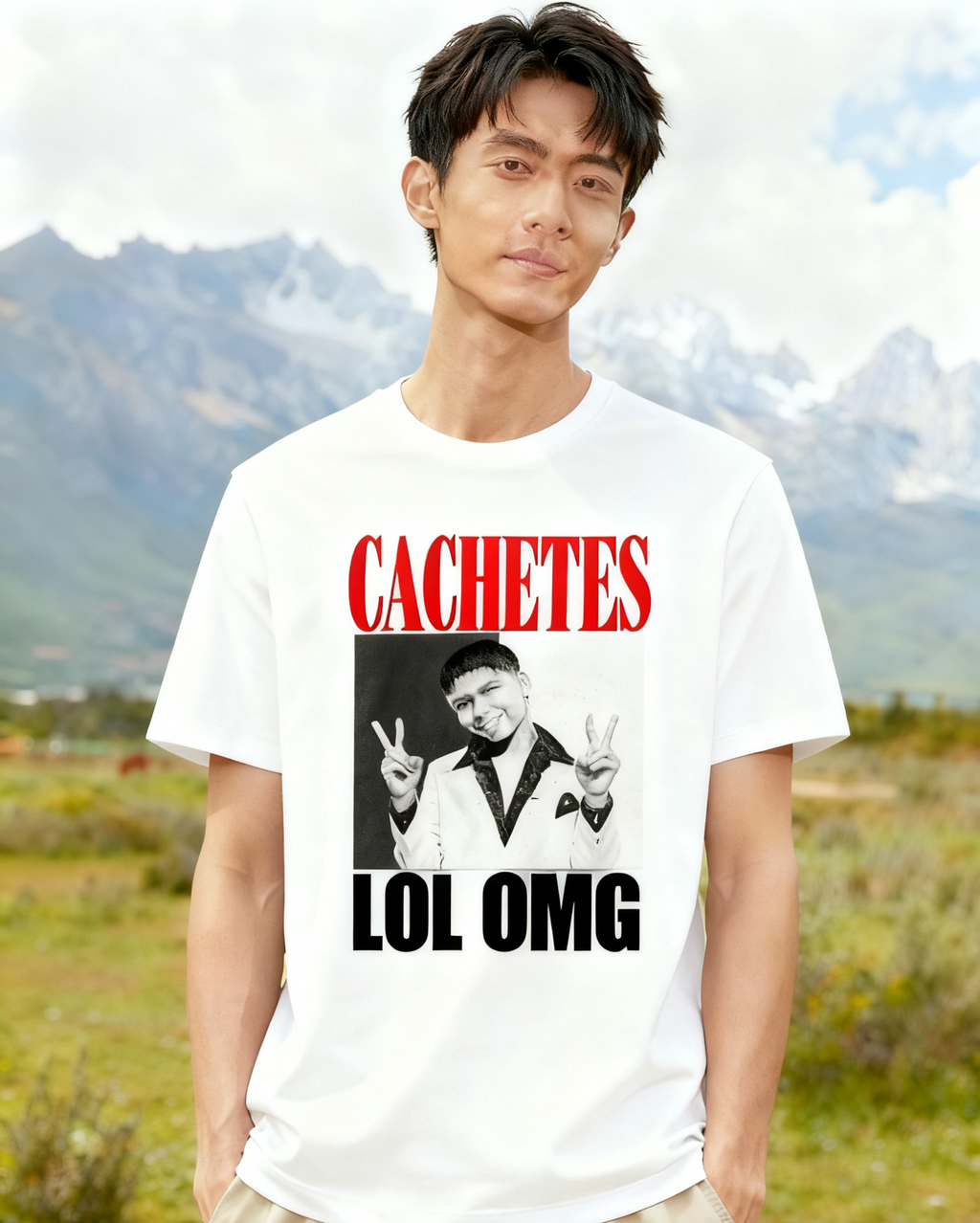 Cachetes LOL OMG Estilo Divertido