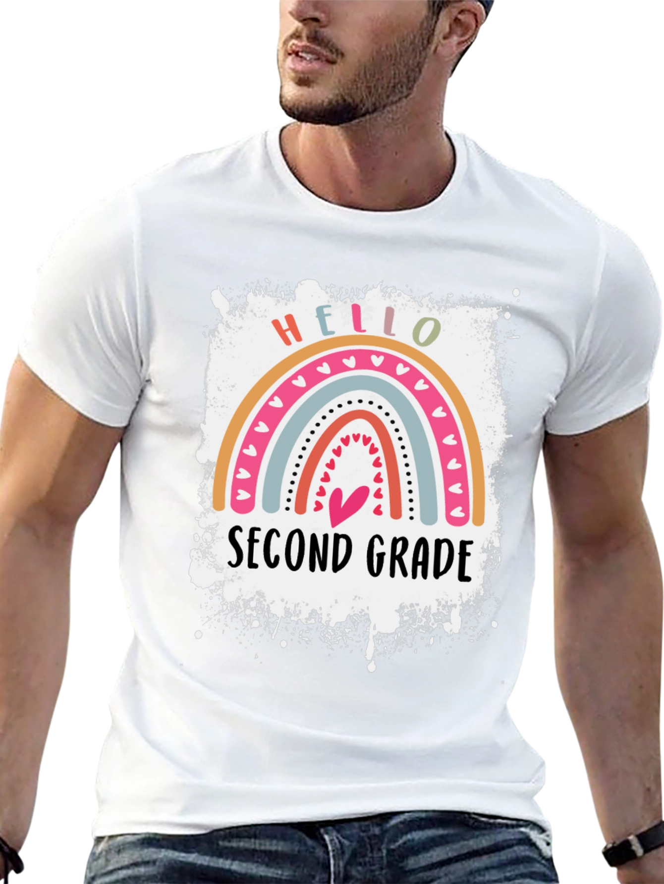 Camiseta Hello Second Grade