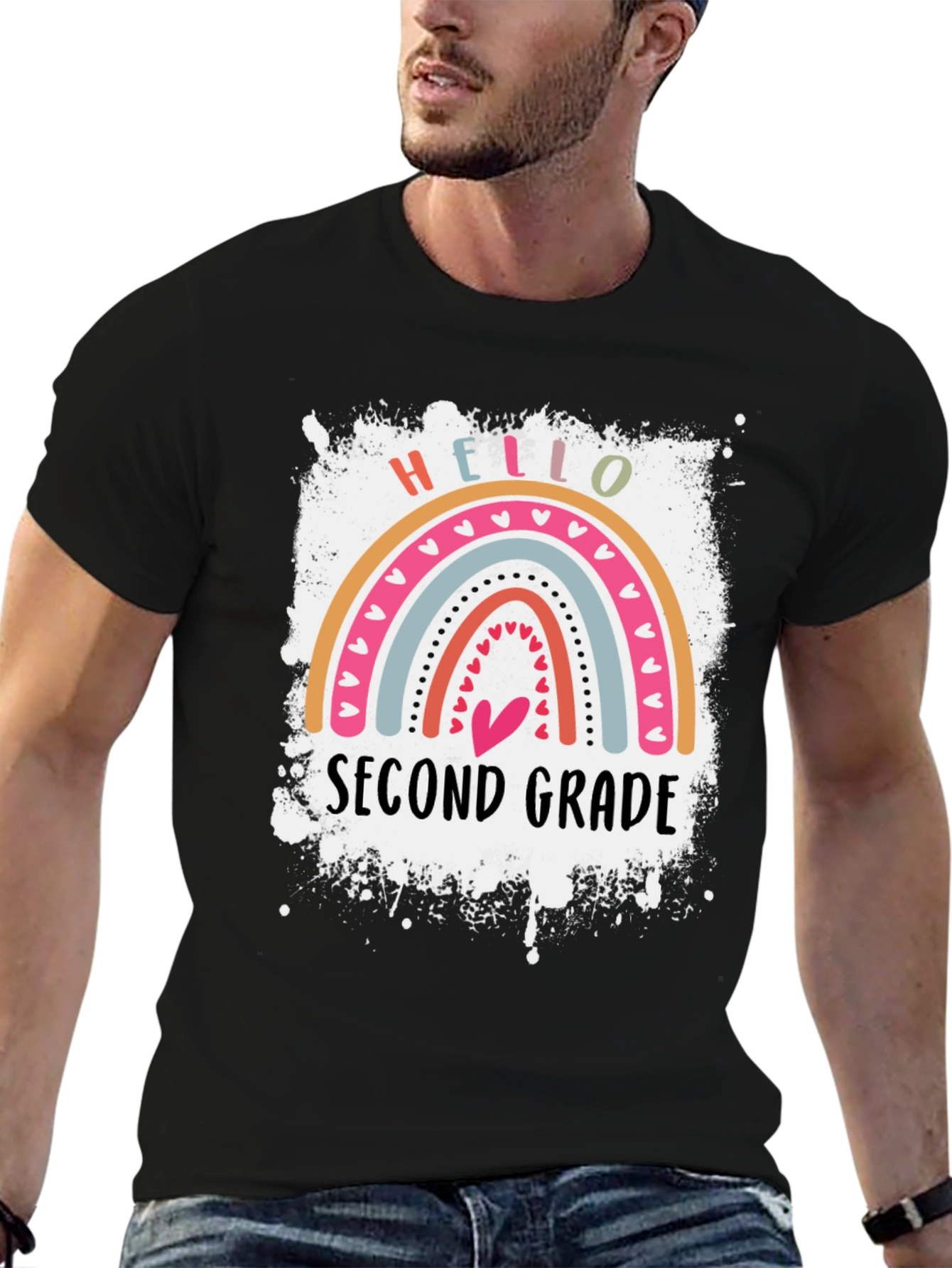 Camiseta Hello Second Grade