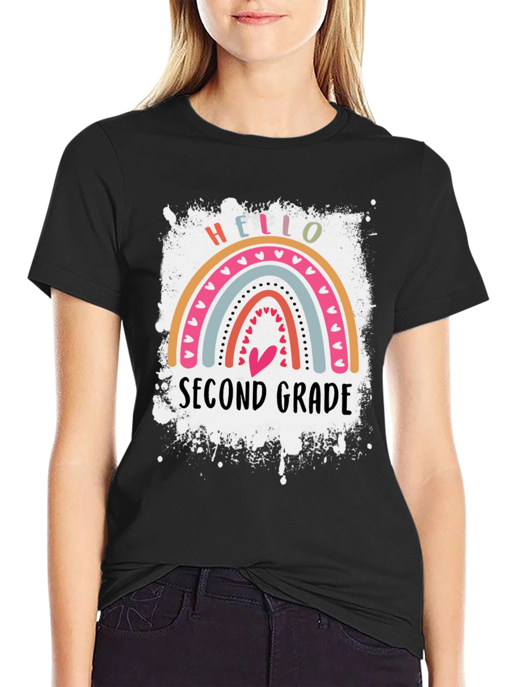 Camiseta Hello Second Grade