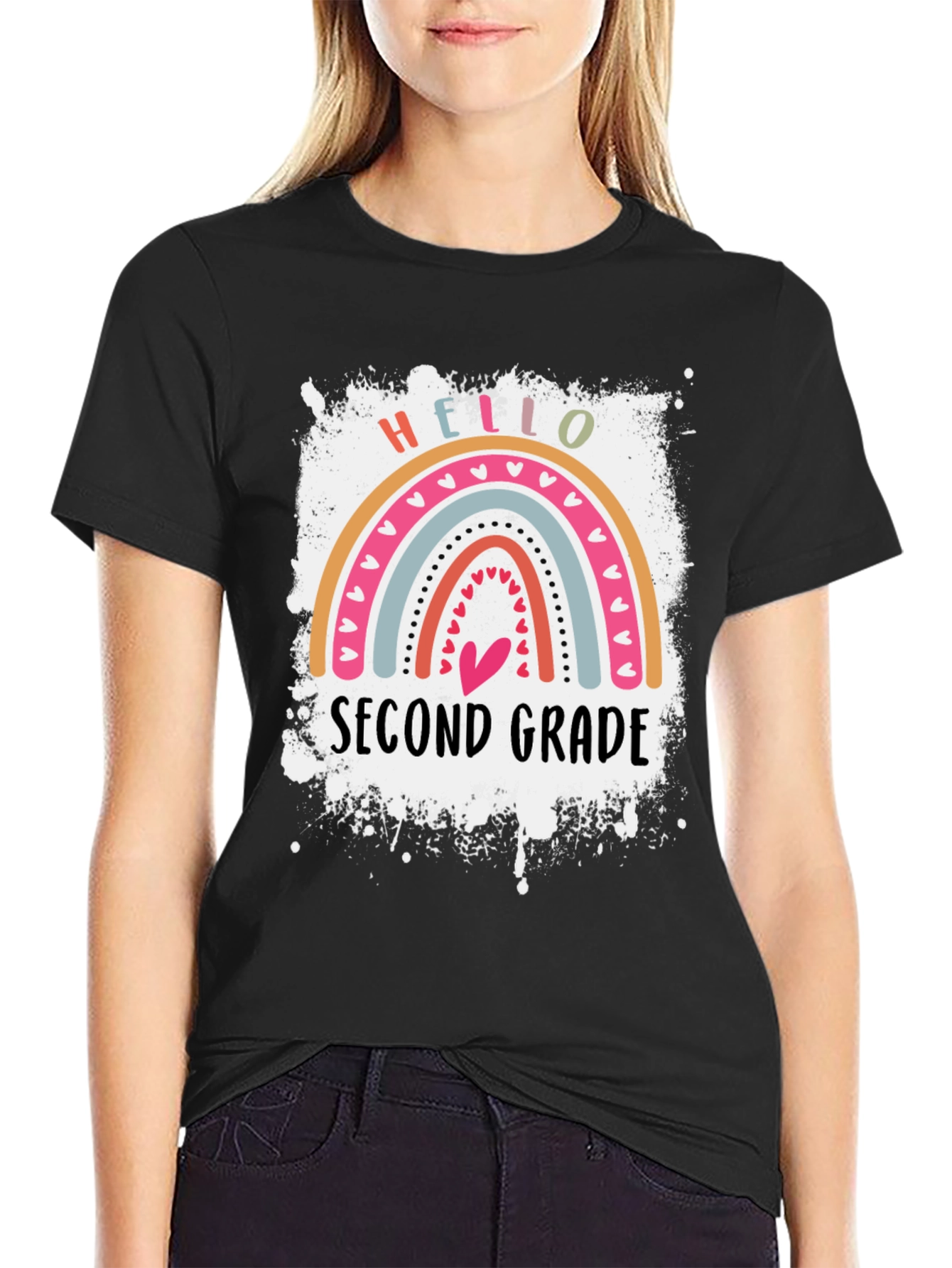 Camiseta Hello Second Grade