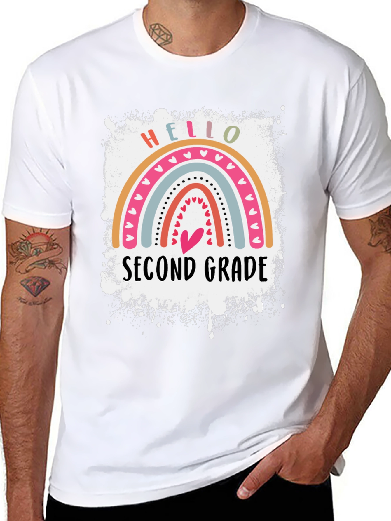 Camiseta Hello Second Grade