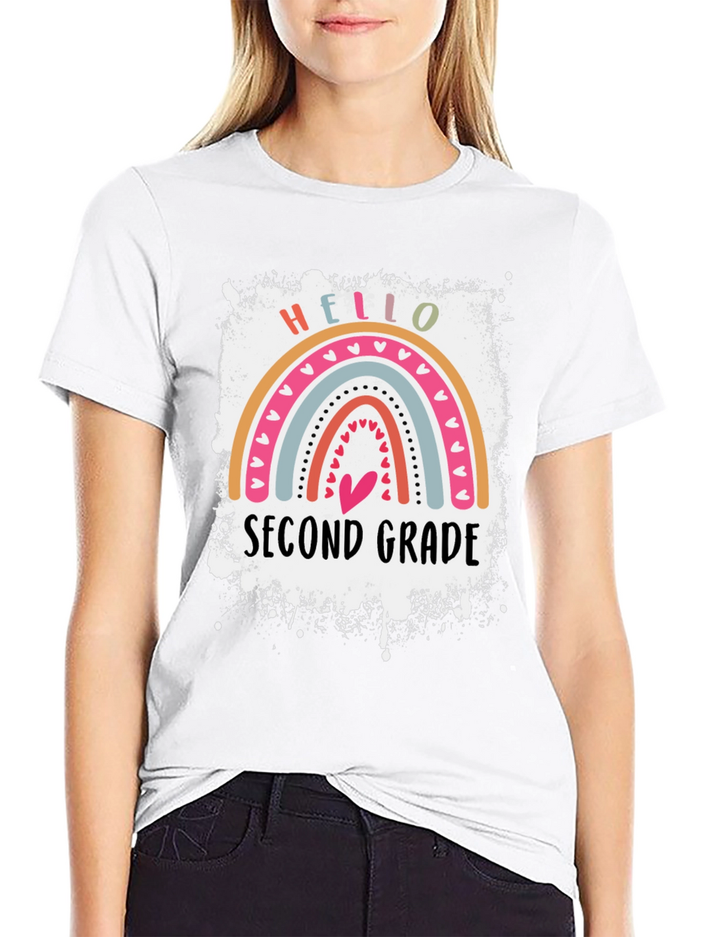 Camiseta Hello Second Grade