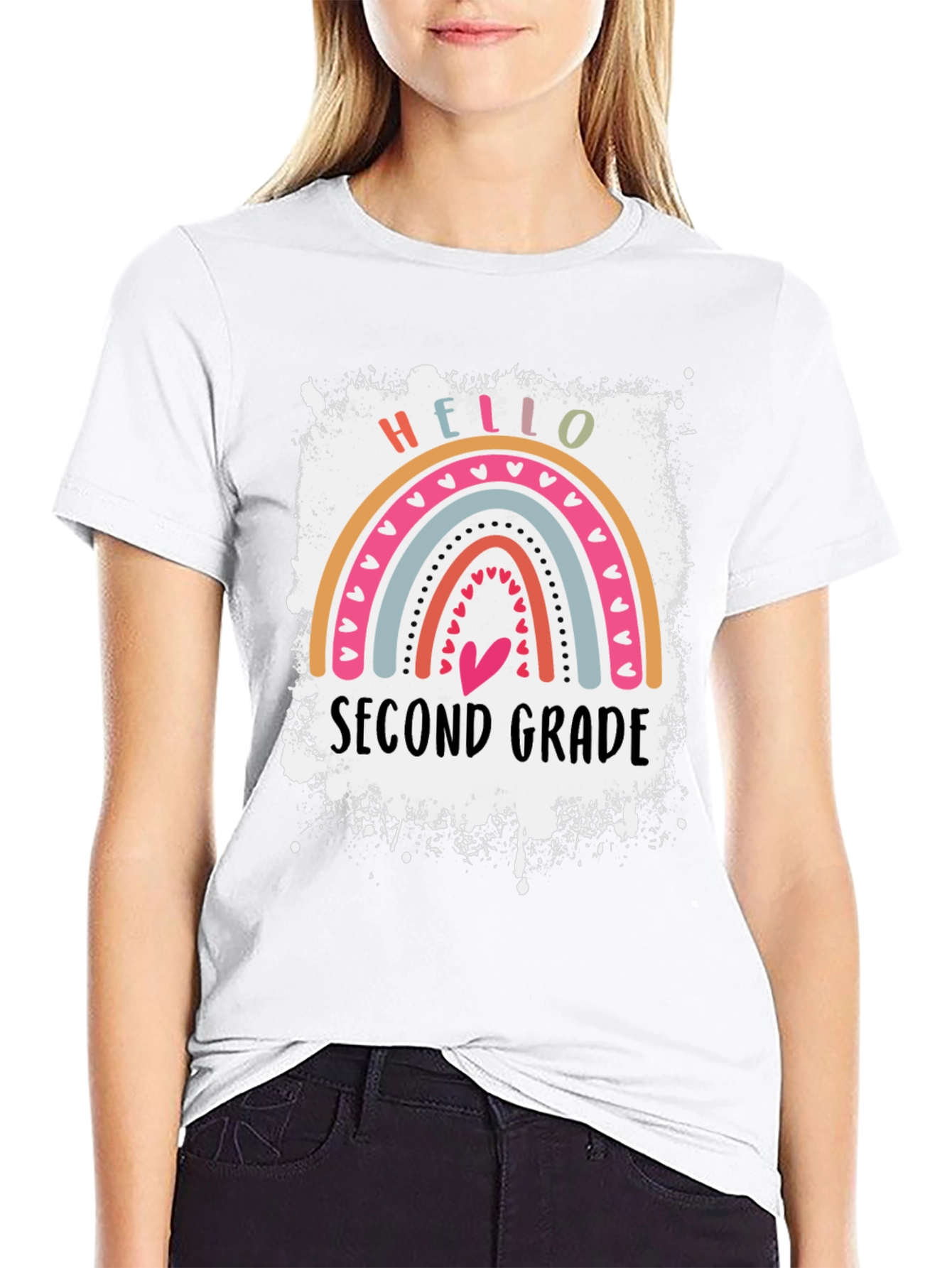 Camiseta Hello Second Grade