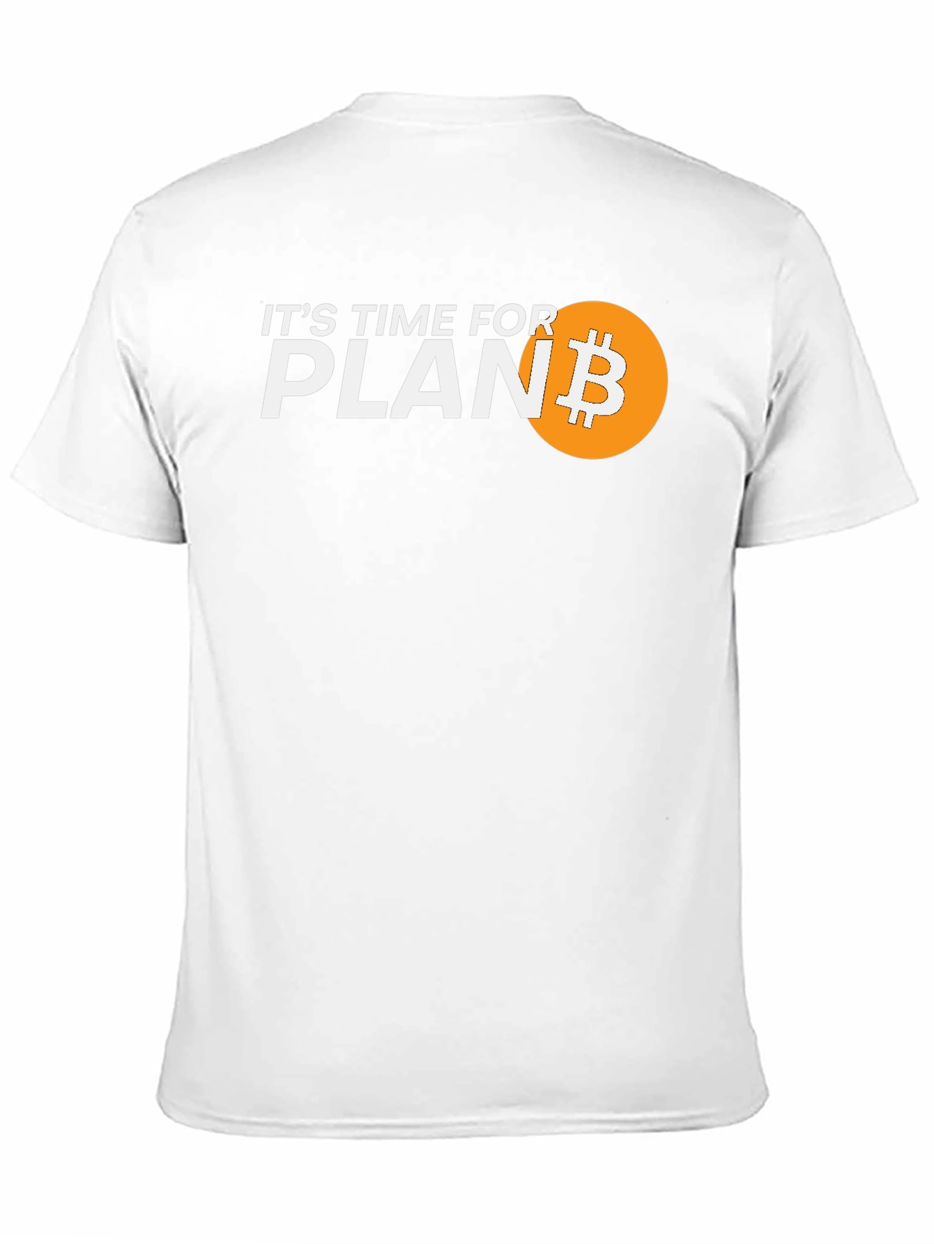 Camiseta Bitcoin Plan B - Criptomoneda