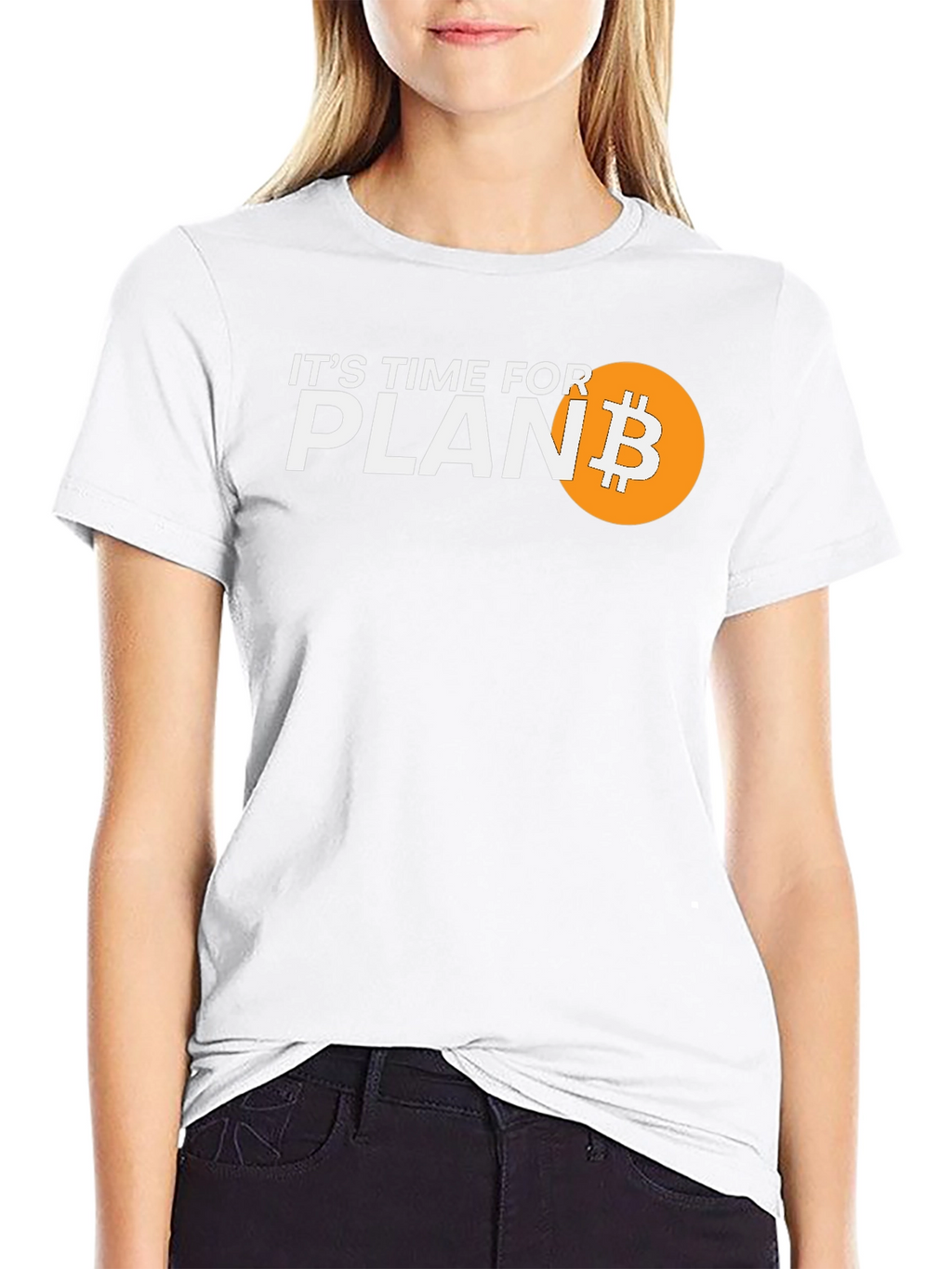 Camiseta Bitcoin Plan B - Criptomoneda