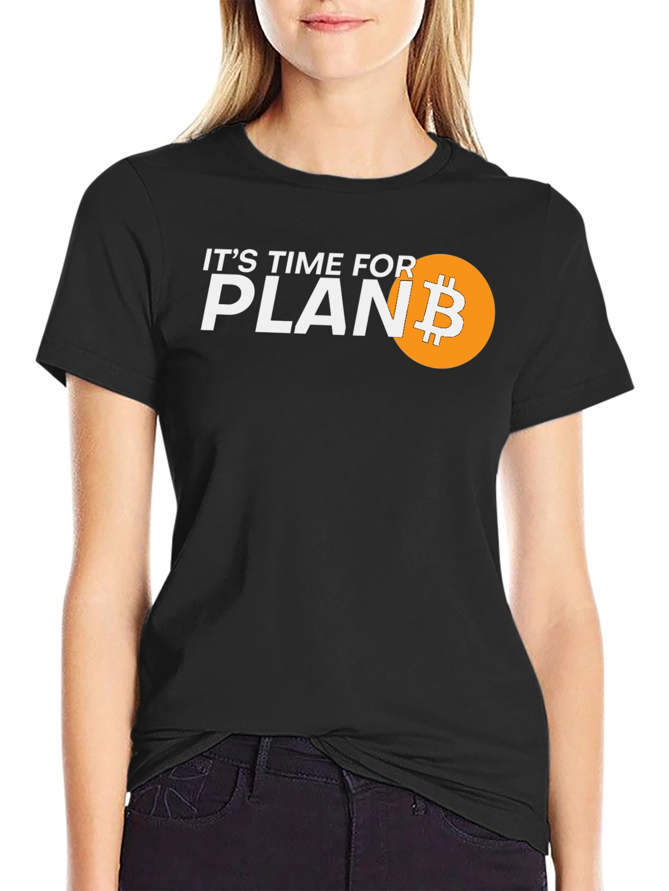 Camiseta Bitcoin Plan B - Criptomoneda