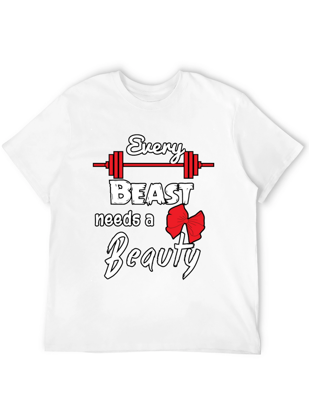 Camiseta Hombre Negra Beast and Beauty
