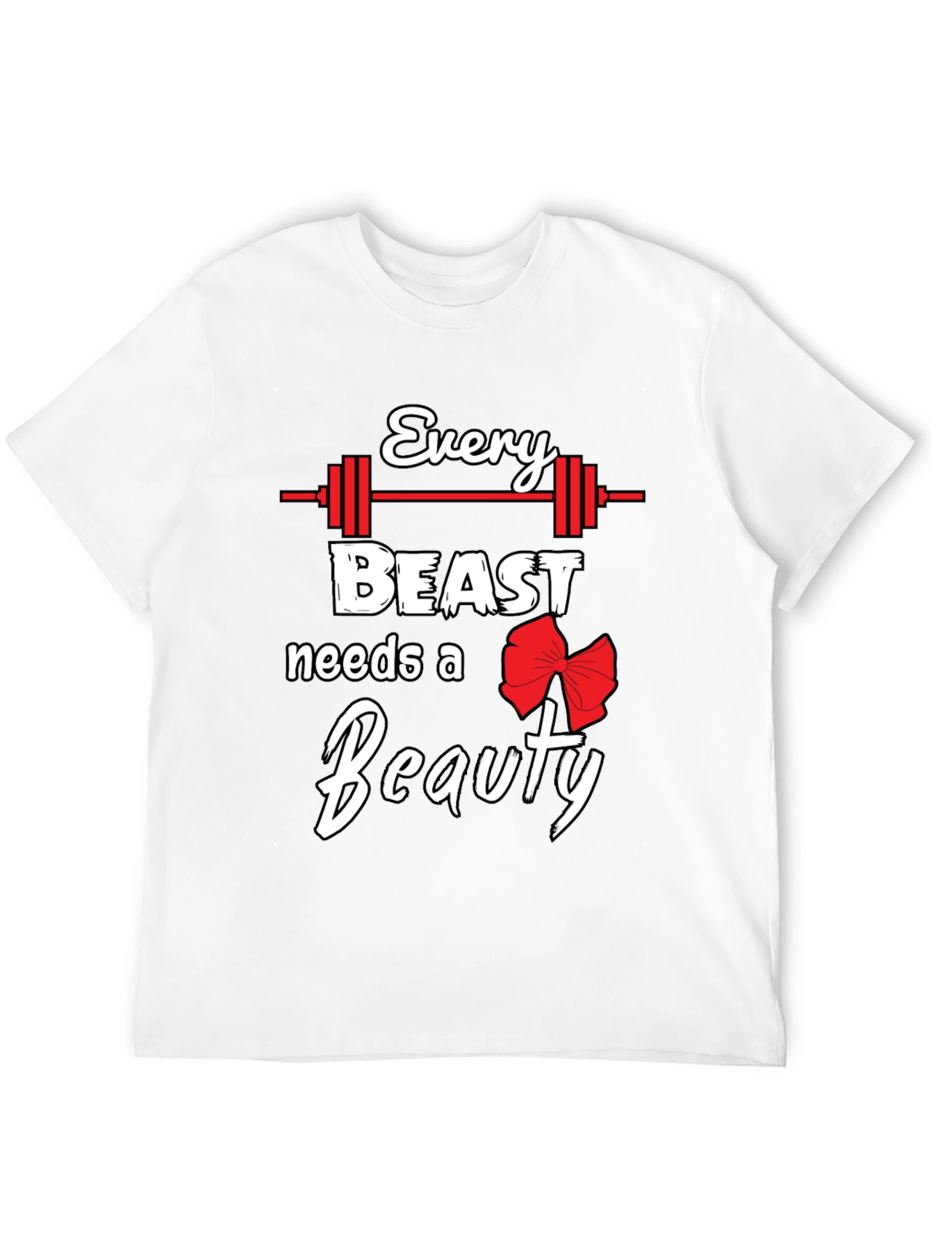 Camiseta Hombre Negra Beast and Beauty