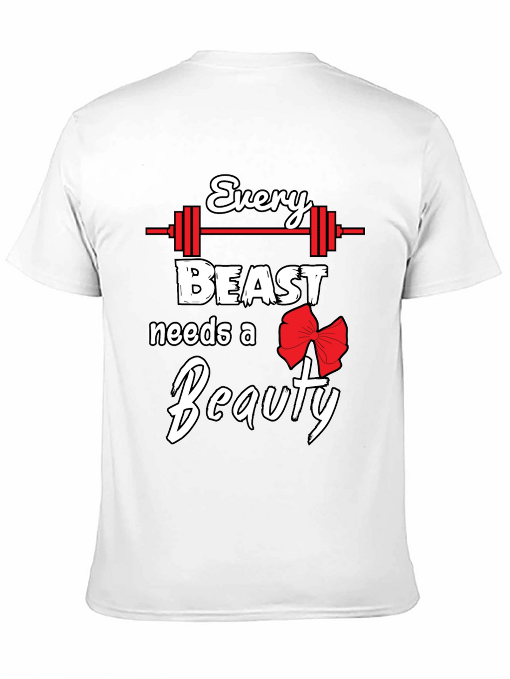 Camiseta Hombre Negra Beast and Beauty