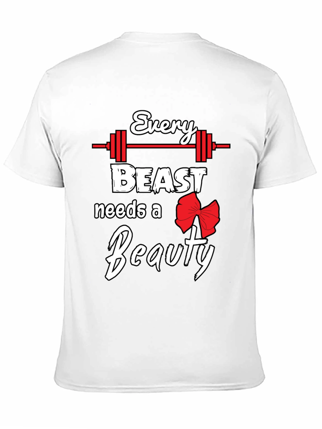 Camiseta Hombre Negra Beast and Beauty