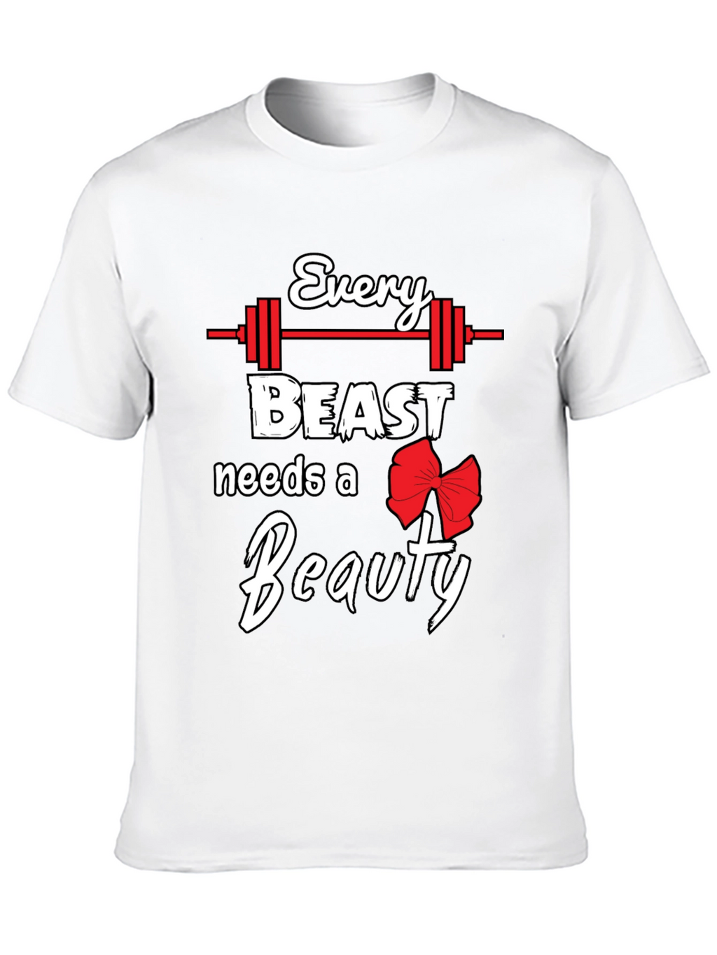 Camiseta Hombre Negra Beast and Beauty