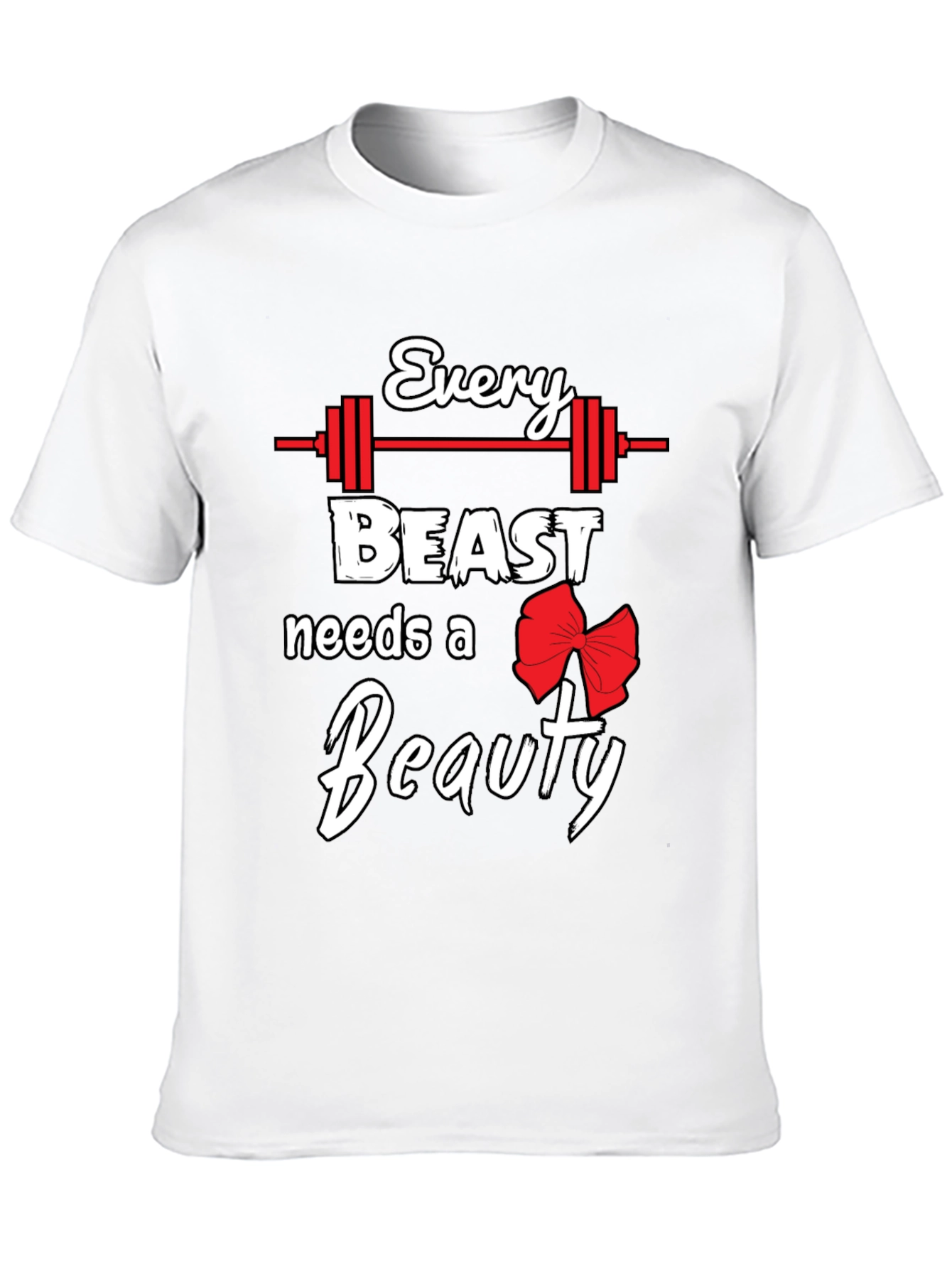 Camiseta Hombre Negra Beast and Beauty