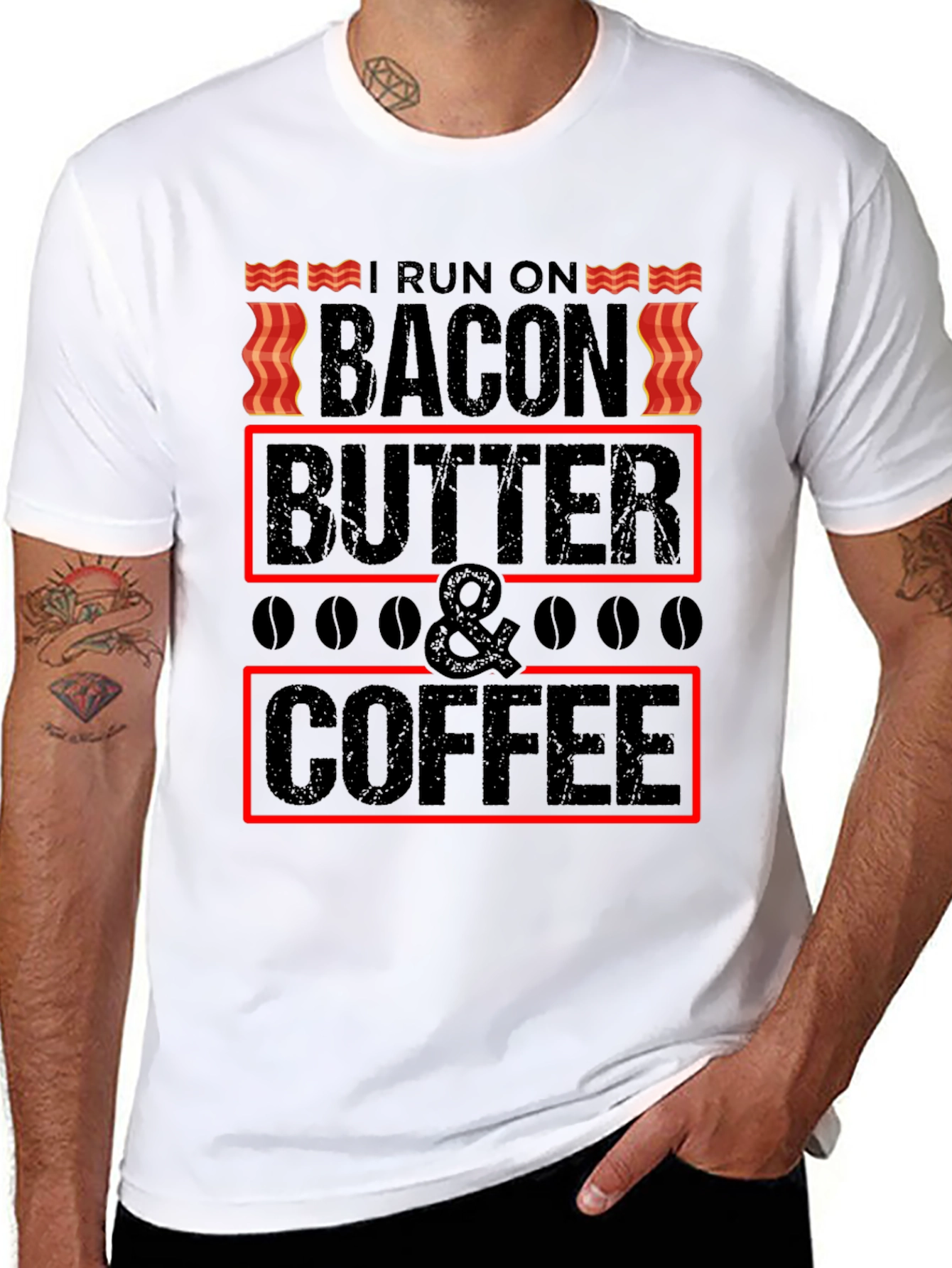 Camiseta Bacon Butter & Coffee