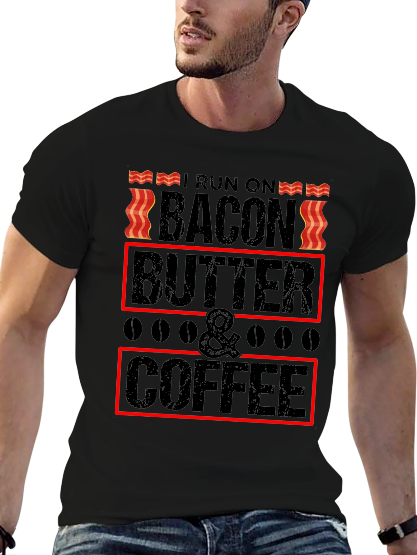 Camiseta Bacon Butter & Coffee