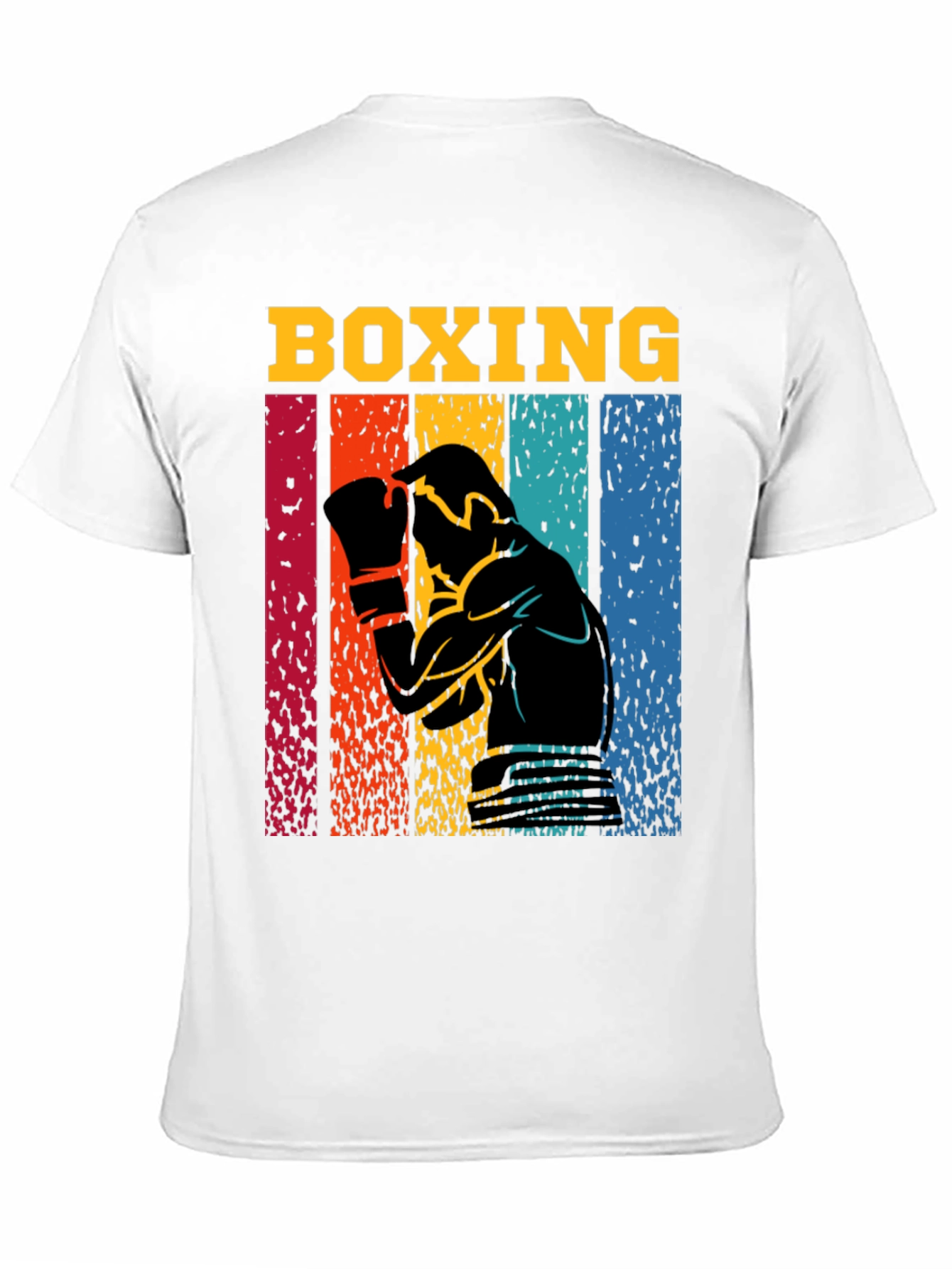 Camiseta Boxeo Vintage Diseño Retro