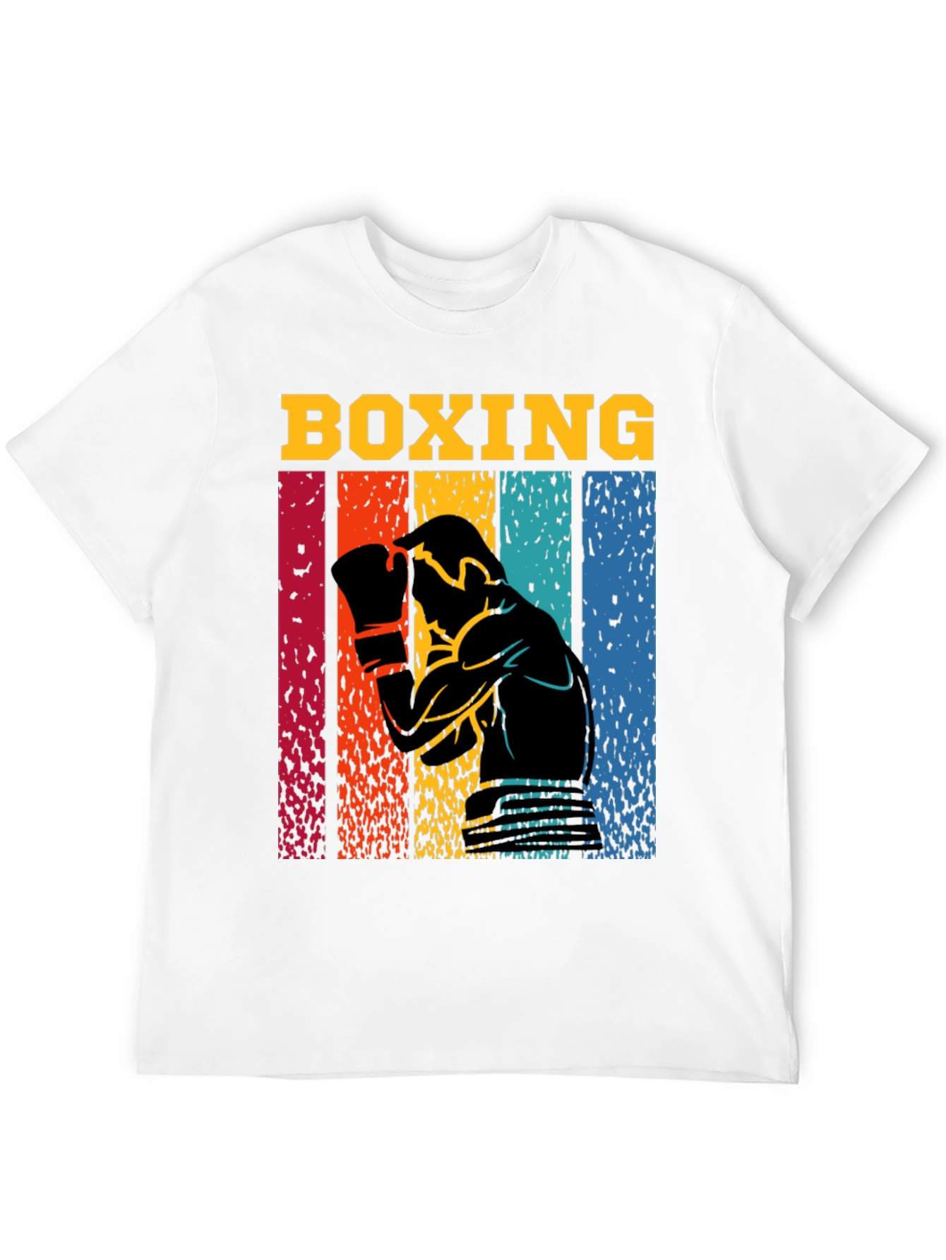 Camiseta Boxeo Vintage Diseño Retro