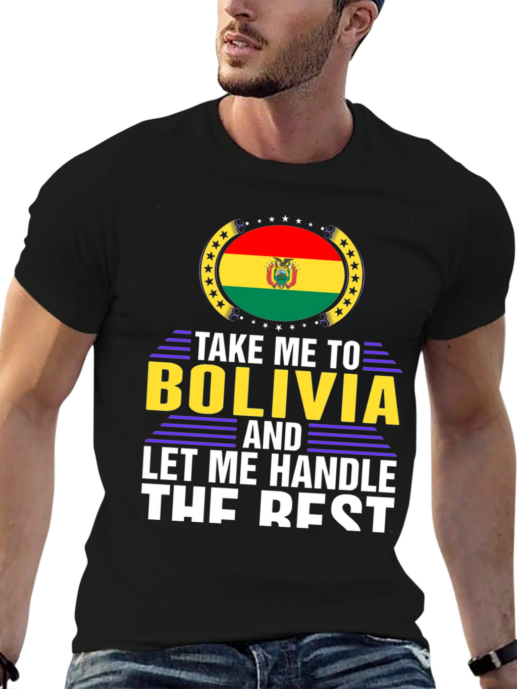 Camiseta Bolivia: ¡Déjame manejar el resto!