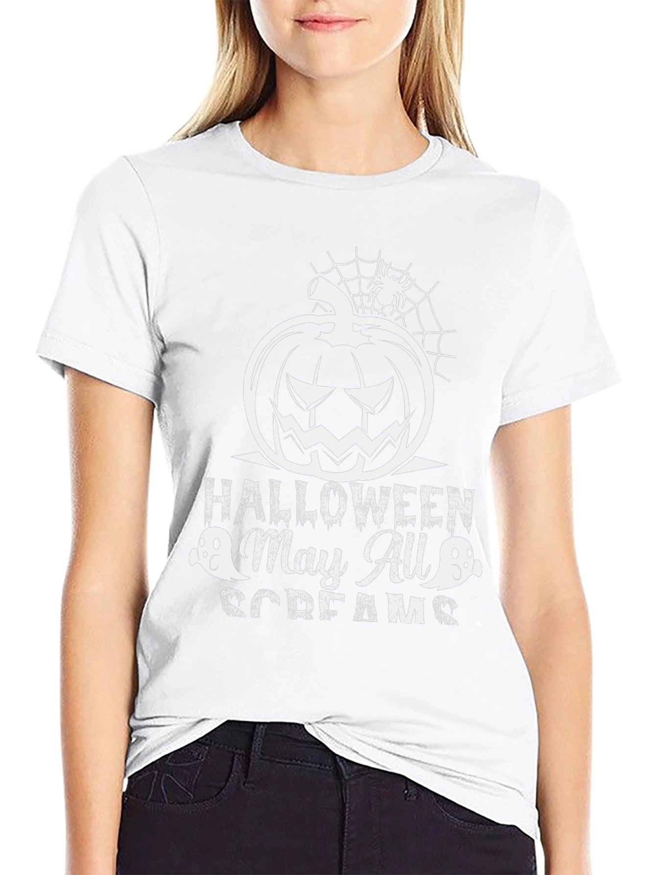 Camiseta Halloween: ¡Que todos griten!