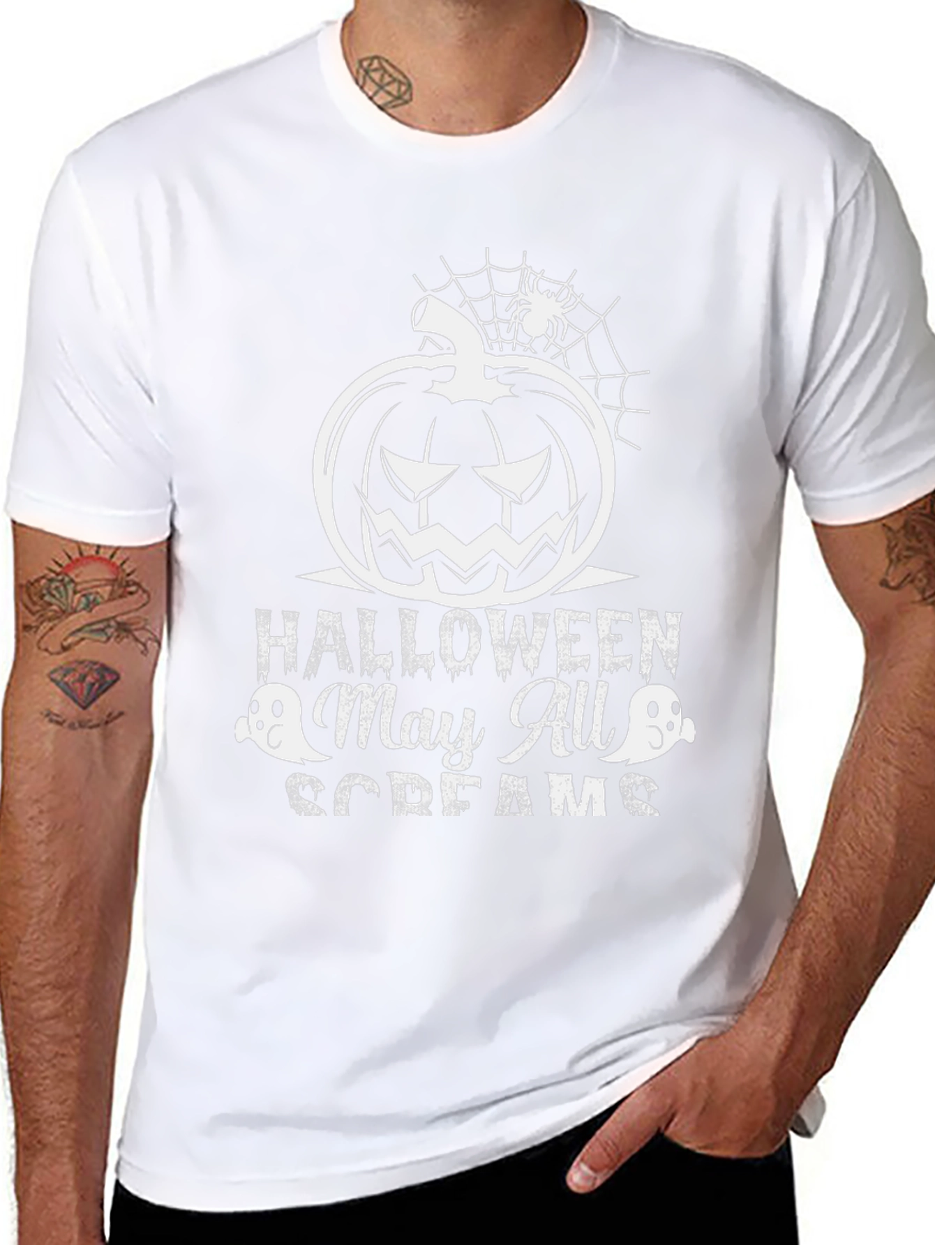 Camiseta Halloween: ¡Que todos griten!