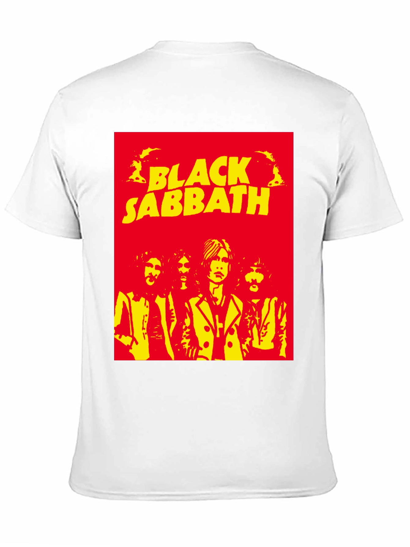 Camiseta Black Sabbath Retro para Hombre