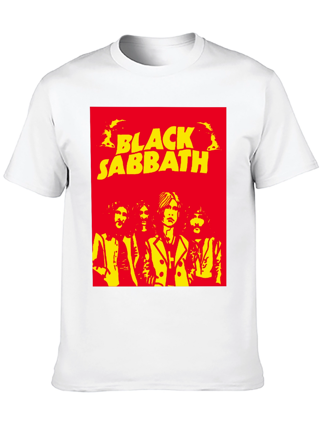 Camiseta Black Sabbath Retro para Hombre