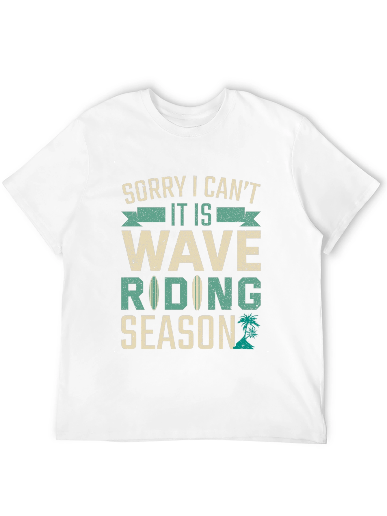 Camiseta Hombre Wave Riding Season